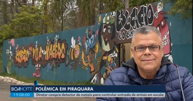 Diretor de escola estadual em Piraquara compra detector de metais para impedir entrada de armas