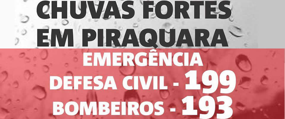 fortes chuvas em piraquara