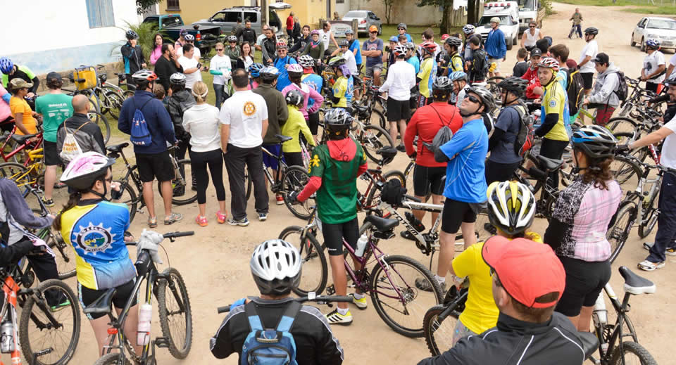 Neste domingo ocorre mais uma etapa do Pedalando e Conhecendo Piraquara