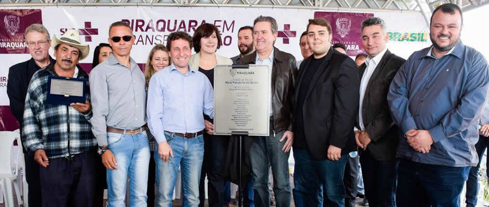 inauguracao da UBS no guarituba em piraquara