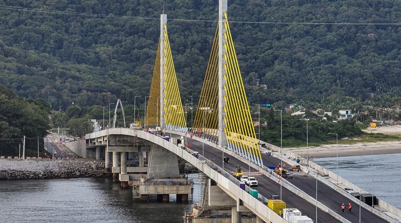 Inauguração da Ponte de Guaratuba segue a todo vapor