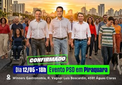 O PSD Paraná realiza um grande evento político em Piraquara